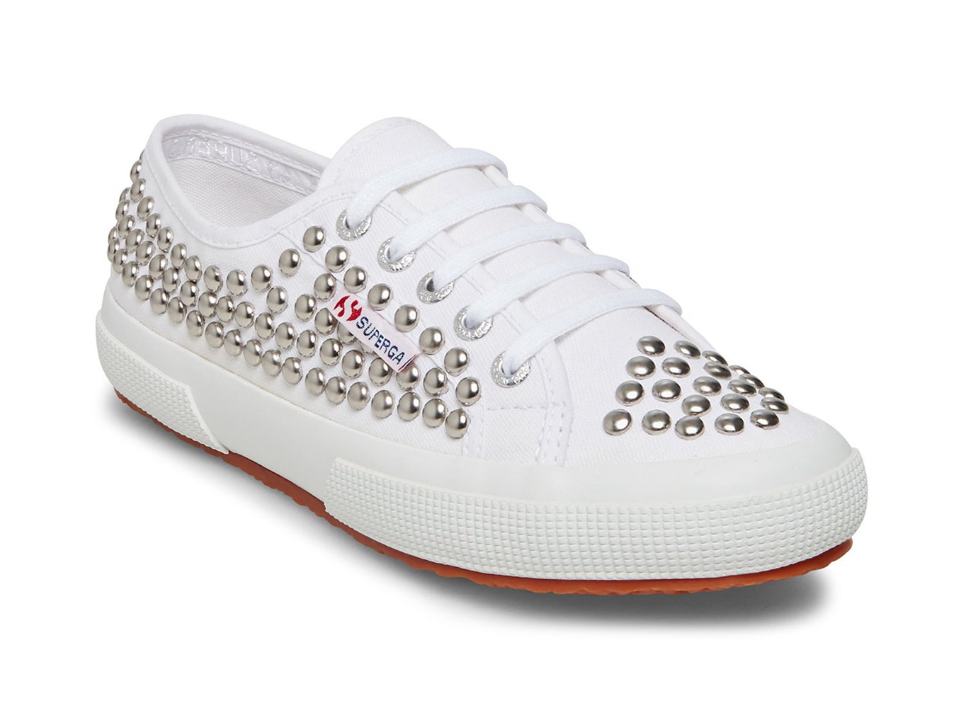 Tenis Feminino Branco - Superga 2750 Cotstuds1w - LCQKF-3896